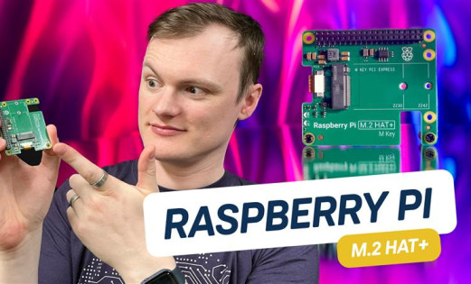 Turn Your Raspberry Pi Into a Speed Demon with This M.2 Hat!
